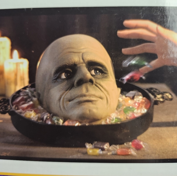 Gemmy Vintage "WANDERING EYE" Halloween Uncle Fester Candy Dish Motion Activated - Picture 4 of 8